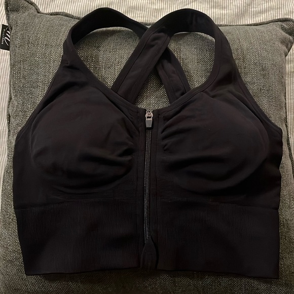 Black Sports Bra by Vina (XL) - Picture 1 of 5